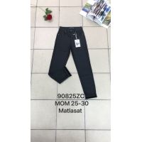 Spodnie z eko-skóry damskie    90825ZC  Roz  25-30  1 kolor  
